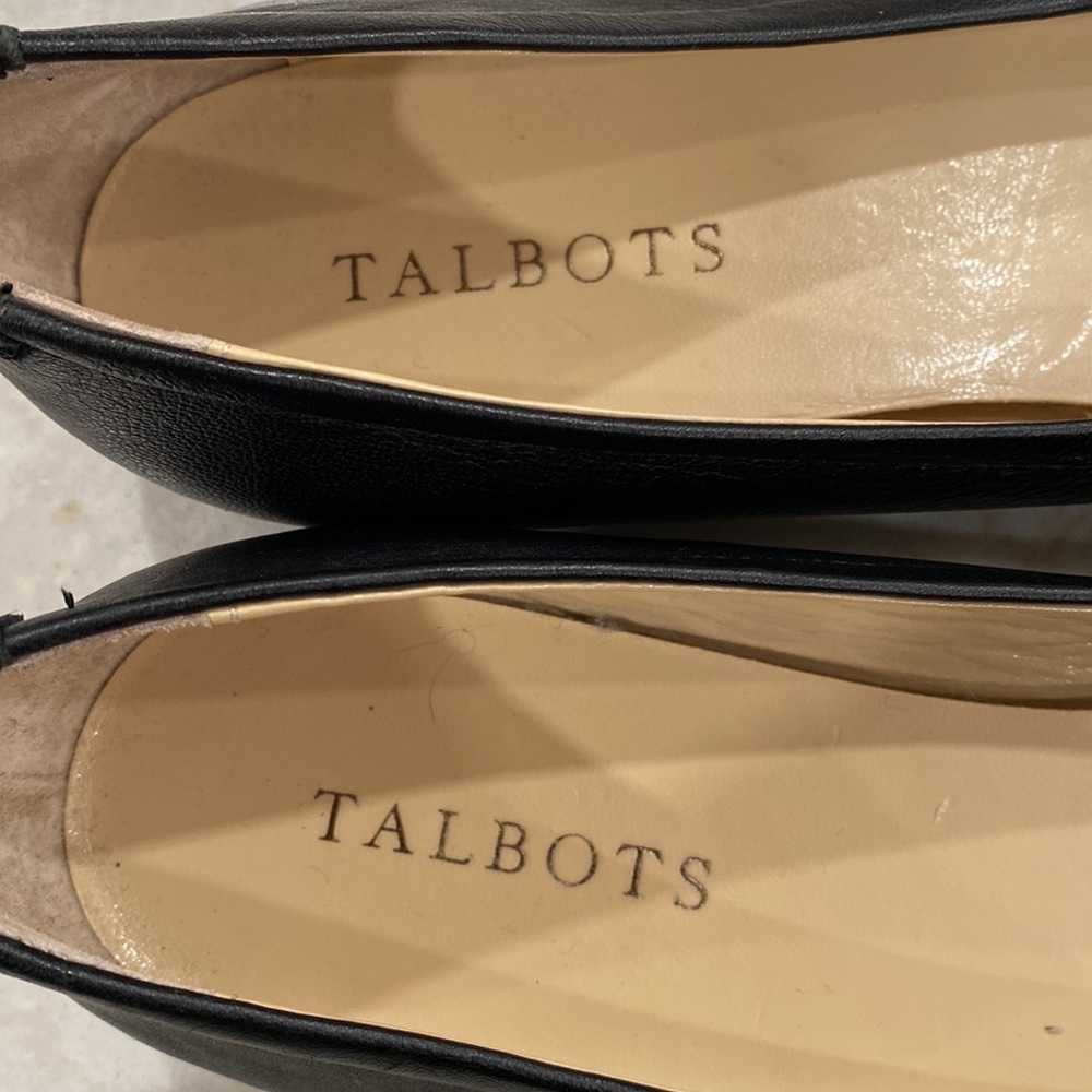 Talbots women’s black ballet flats. Size 7.5 M width - Picture 6 of 6